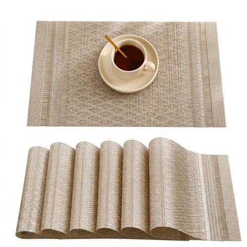 Pcs golden washable dining - pcs,