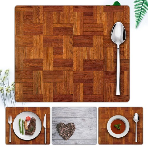 Pcs leather placemats - 1,