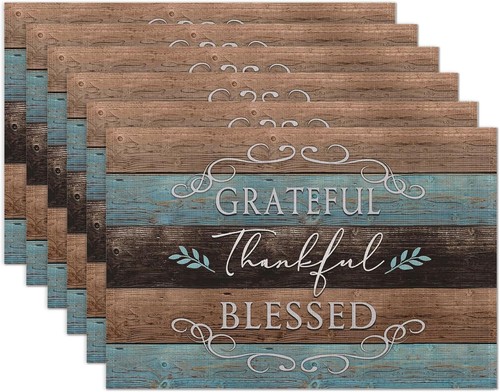 Thankful grateful blessed - grateful,