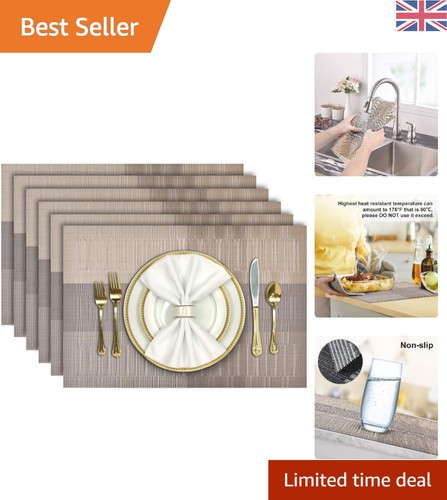 Chic washable vinyl placemats - chic,