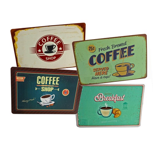 Set retro breakfast - set,
