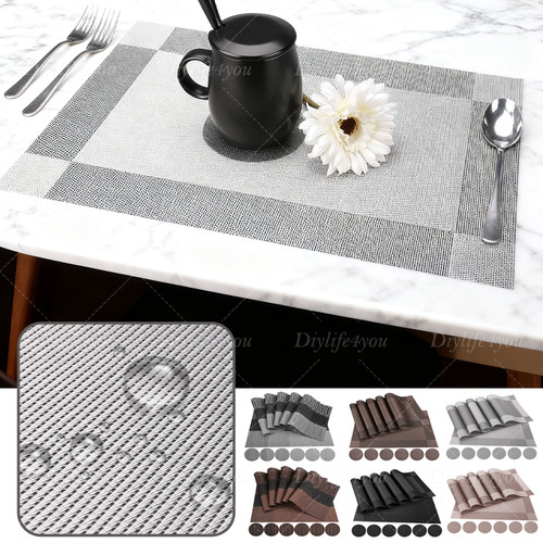 Washable 6pcs pvc - 6pcs, &