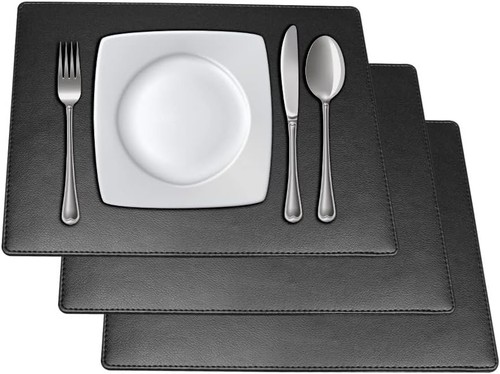 New set faux leather - set, 4