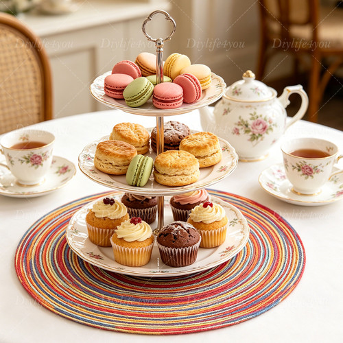 Set 12pcs round - of,