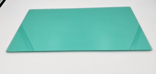 6pcs green glass placemats - 6pcs,