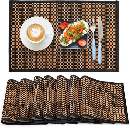 Pack bamboo placemats - pack,
