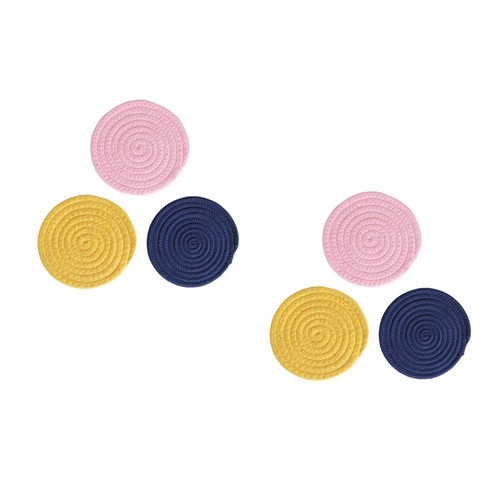 Cotton woven placemats set - woven,