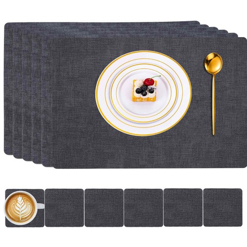Placemats set with - placemats, 6