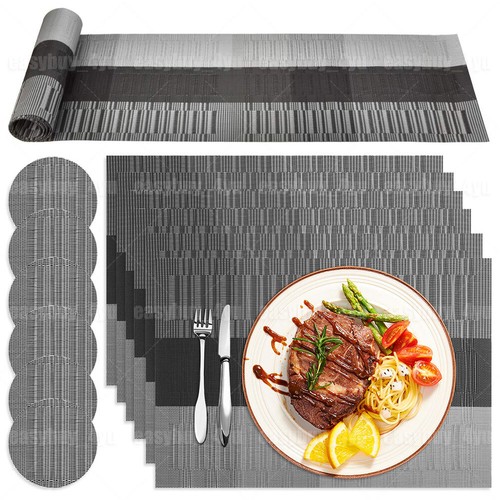 Set pvc placemats - of,