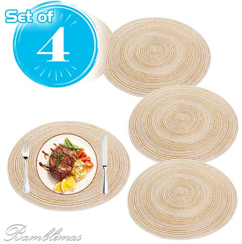 Set round woven - round,