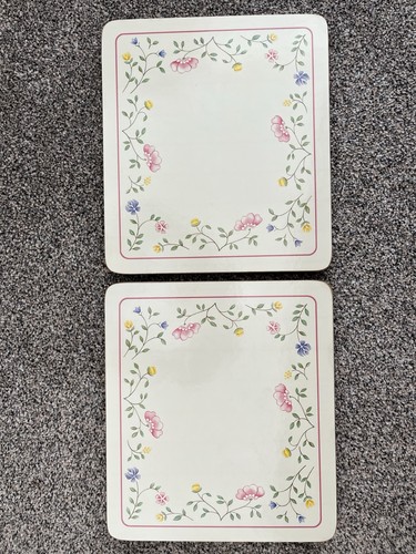 Set rectangular floral - set, 6