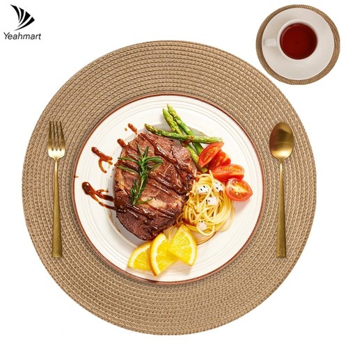 Table mats set woven - mats, of
