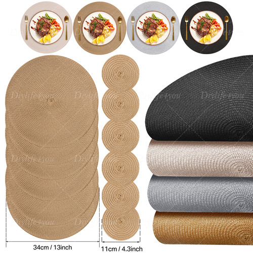 Set woven round - woven,