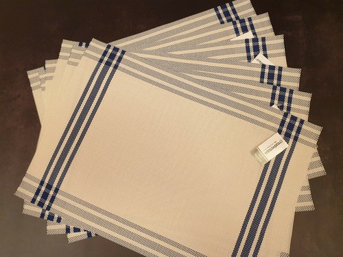 Vinyl placemats dining table - placemats,