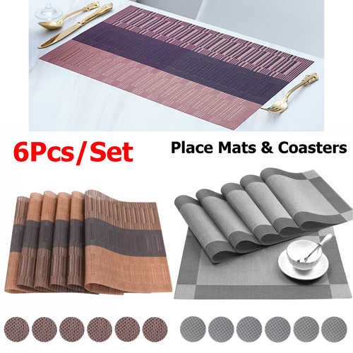 Set pvc placemats - set, place
